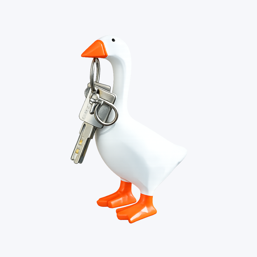 Magnetic Goose Key Holder Figurine