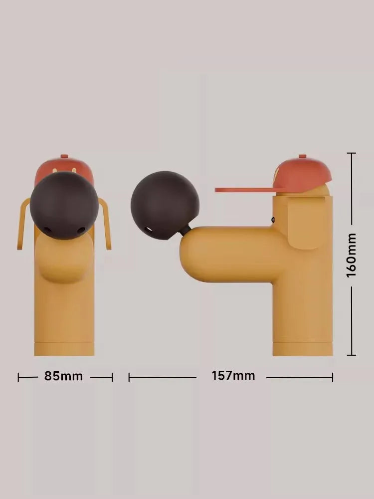 Cute Dog Bathroom Basin Faucet – Single Lever Hot & Cold Sink Mixer