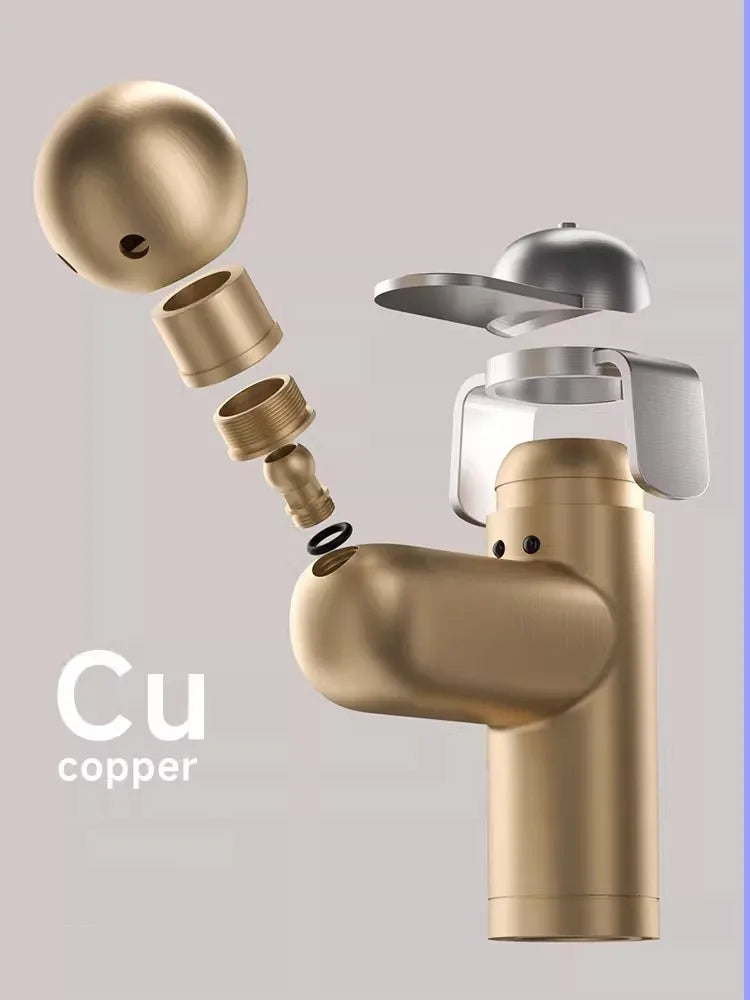 Cute Dog Bathroom Basin Faucet – Single Lever Hot & Cold Sink Mixer